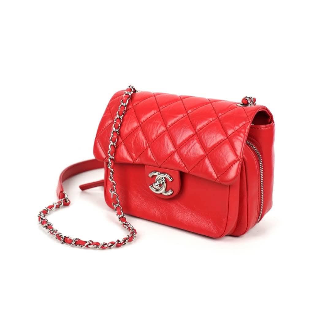 Chanel Classic 8 flap zippy fullset