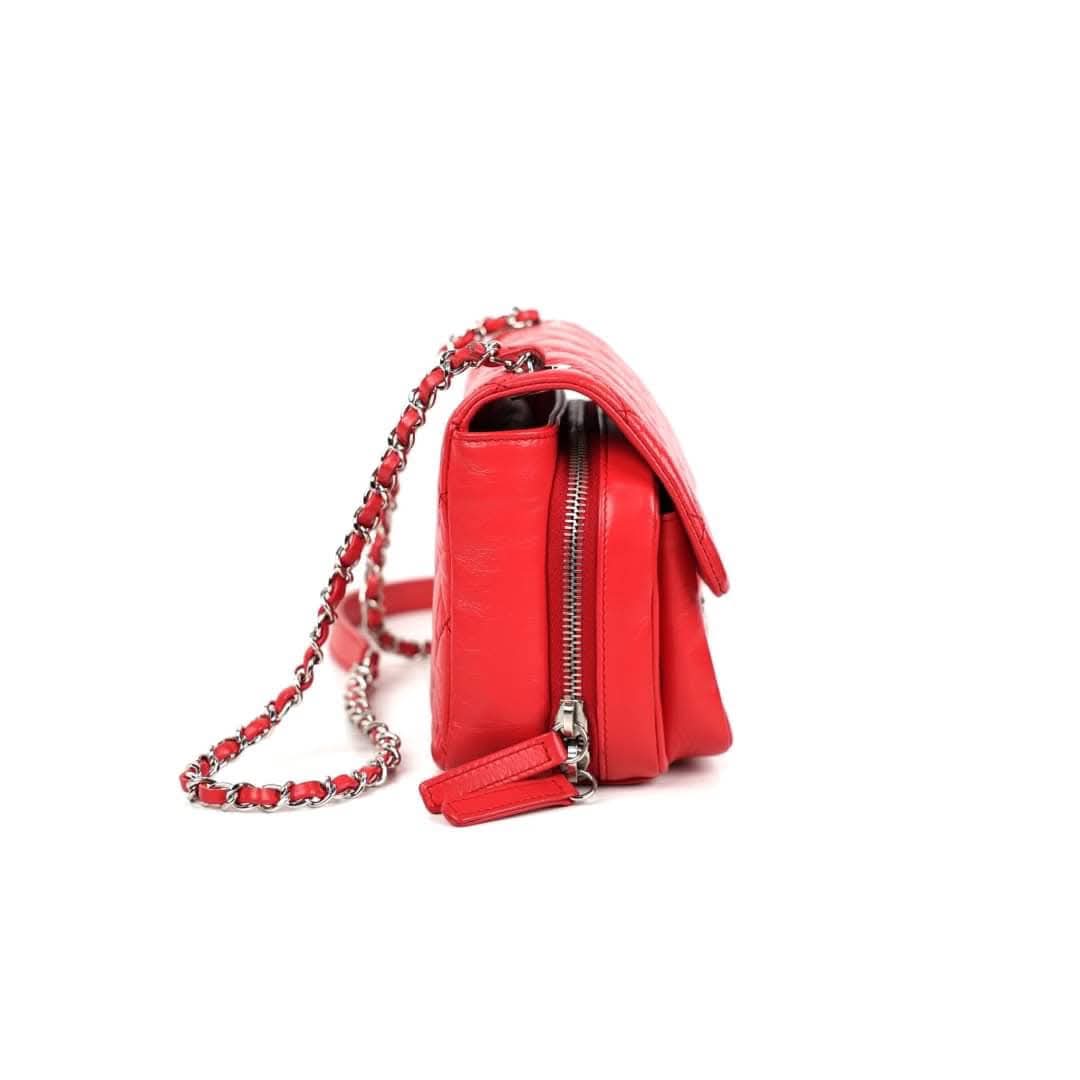 Chanel Classic 8 flap zippy fullset