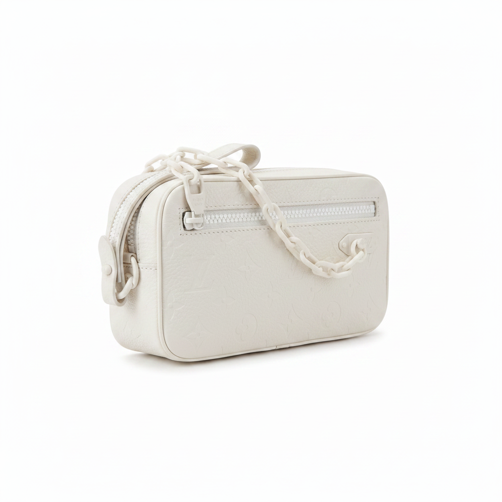 Louis Vuitton Volga Clutch – three-quarter angle