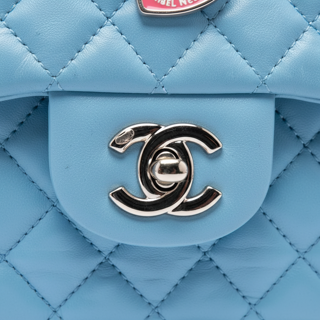 CC lock hardware close-up