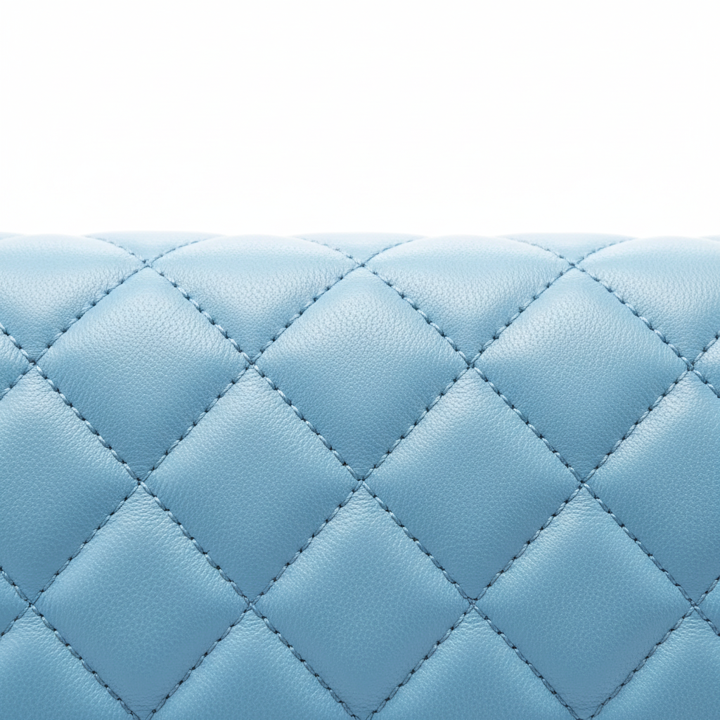 Quilted stitching detail