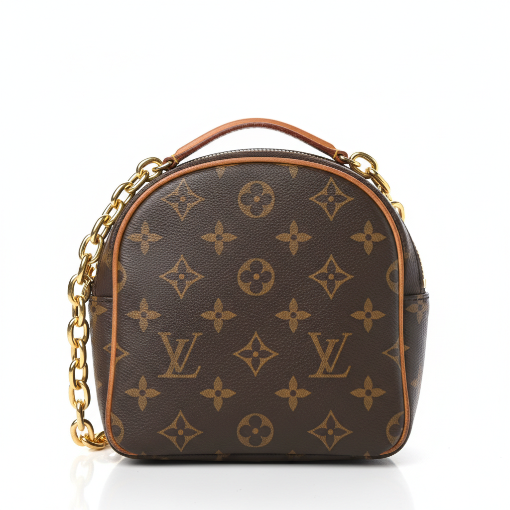 Louis Vuitton Vanity Chain Pouch Monogram - Back View