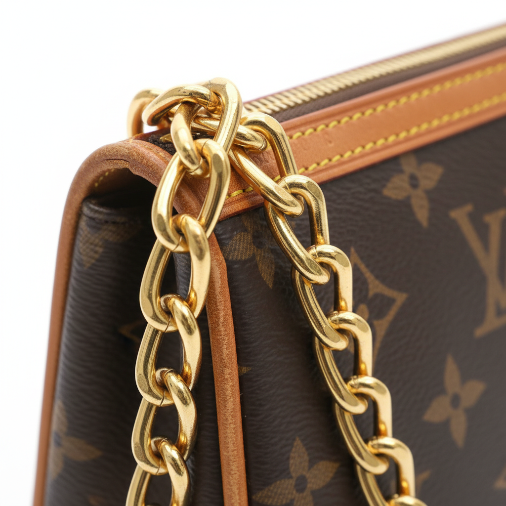 Louis Vuitton Vanity Chain Pouch Monogram - Chain Strap Detail